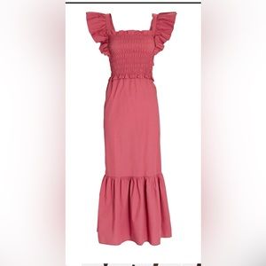 NWT SEA NY pink midi dress